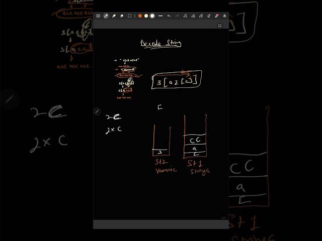 LC.394 Decode Strings #leetcode  #stack 