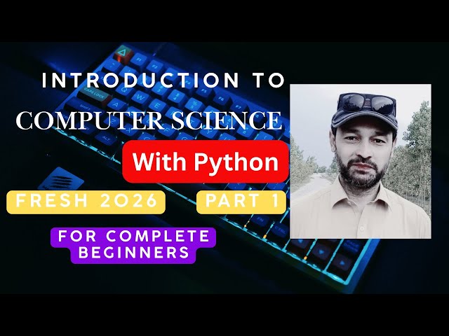 Introduction to computer science with python | Introduction to Coding for complete beginners