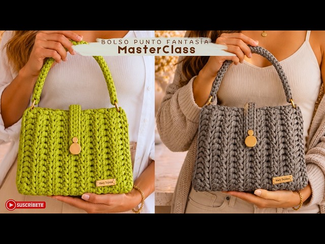 🔥From Yarn to Bag in One Day | Knitted Bag | Easy, Quick and Simple / Step by Step