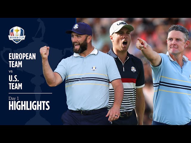 Highlights | Day 1 | 2025 Ryder Cup
