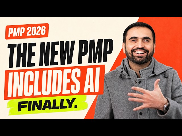 PMP Exam 2026 Changed: AI Is Now Included—Here’s How to Prepare 📱