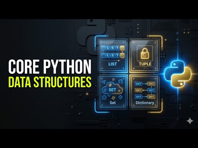 Python Data Structures for Beginners: Lists, Dictionaries, Tuple & Sets | The Analytics Flow