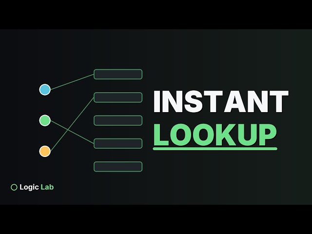 How Apps Find Anything Instantly (Hash Table Explained)