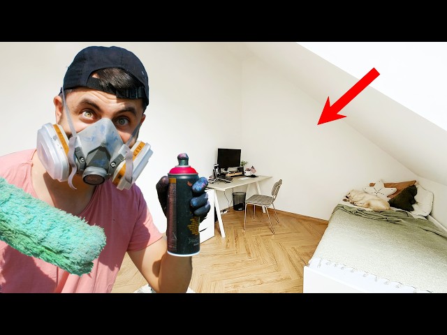 My Son's Room looked Awful! (Until I Painted it!)