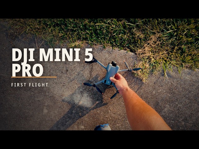 I Bought a Drone & Flew It for the FIRST Time (DJI Mini 5 Pro)