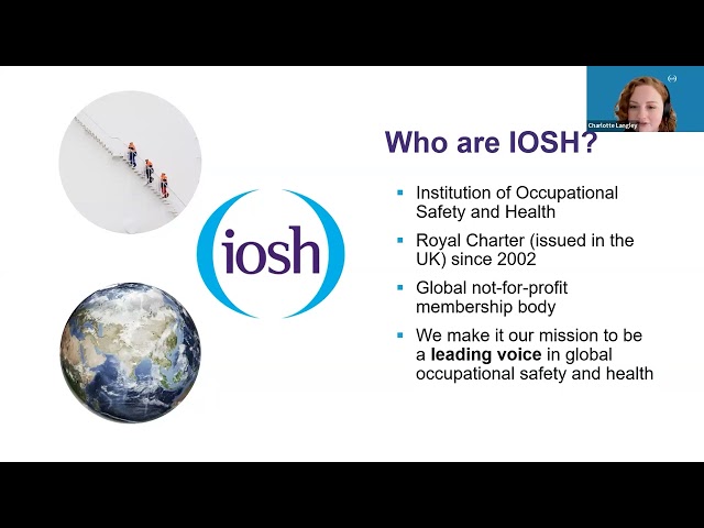 IOSH Student Membership: how to maximise your membership