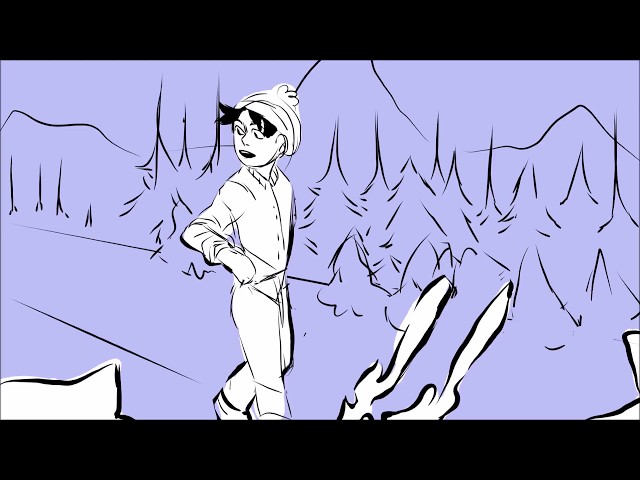 Quiet Mountain Town animatic wip
