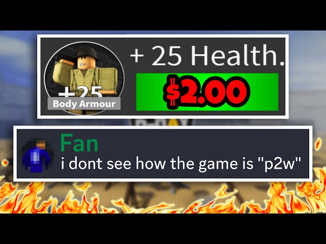 This game is blatantly P2W, its fans don't think so