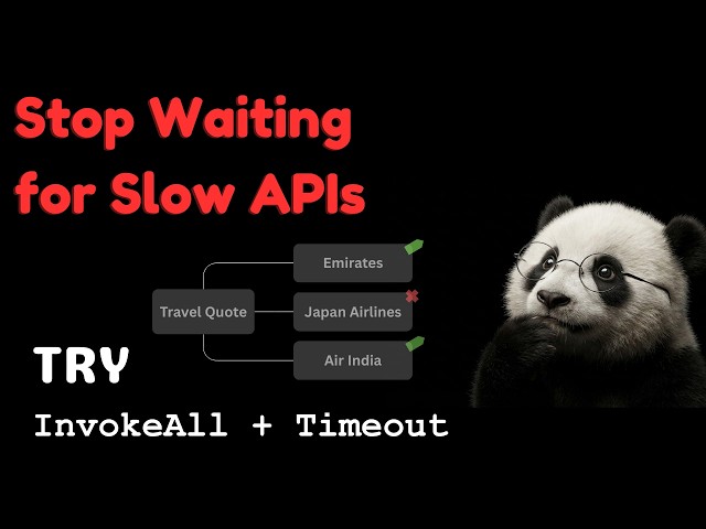 Stop Waiting for Slow APIs | Try Java InvokeAll + Timeout Trick : Concurrency Question