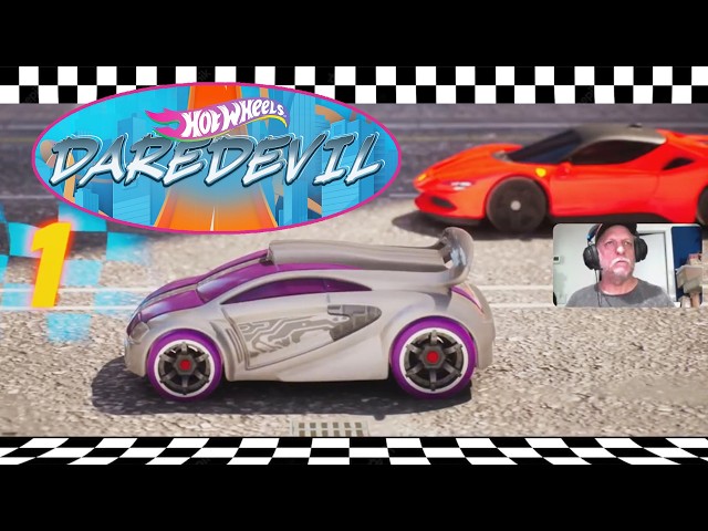 I beat the Silencerz Technetium DareDevil in Hot Wheels Infinite Rush