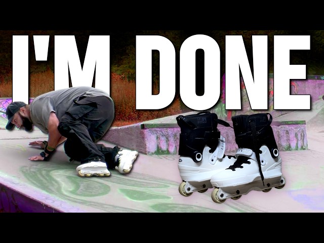 I Can Not Do This Anymore: USD Aeons // Aggressive Inline Skate Vlog
