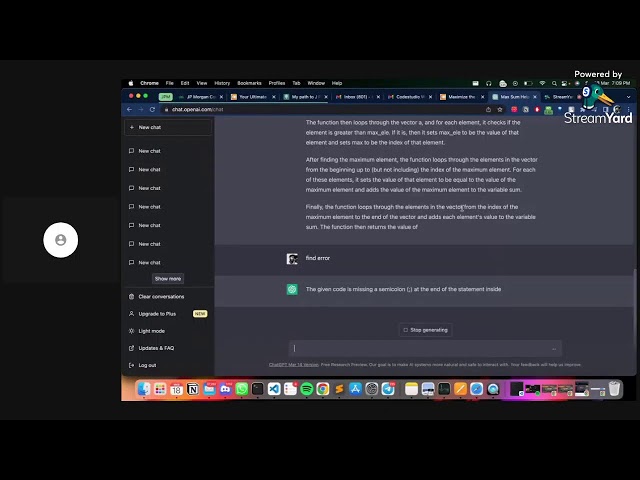 CodeStudio live contest
