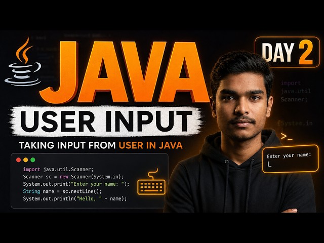 Inputs in Java Language