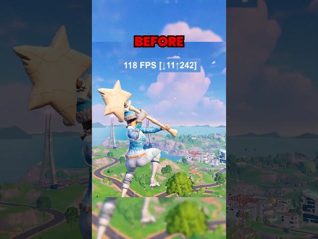 Secret to BOOST FPS and REDUCE PING in FORTNITE or Any Game!