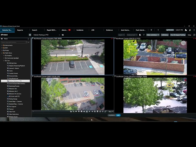 Milestone XProtect 2023-R3 Smart Client VMS Demo
