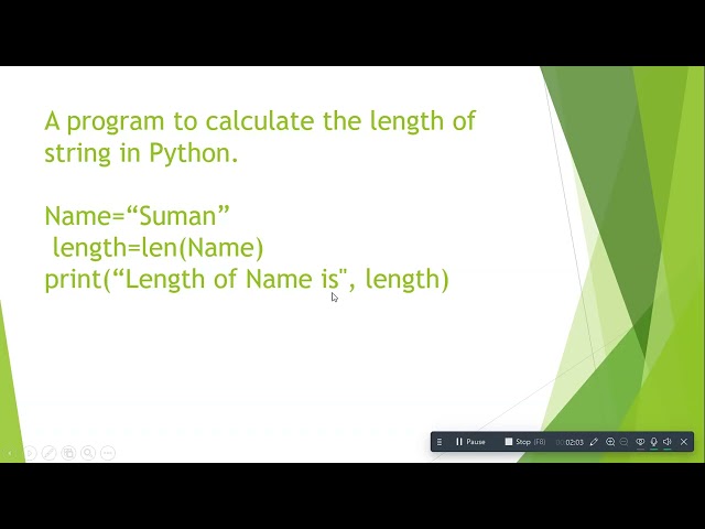 Len function in Python