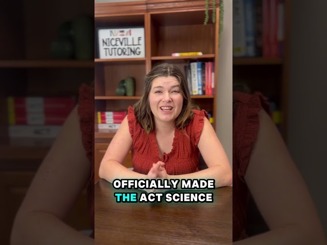 ACT Science Section, Now Optional!