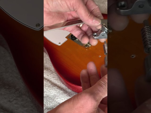 Telecaster Bigsby Gets “The Fix” #bigsby #bricksbiggsfix #B5