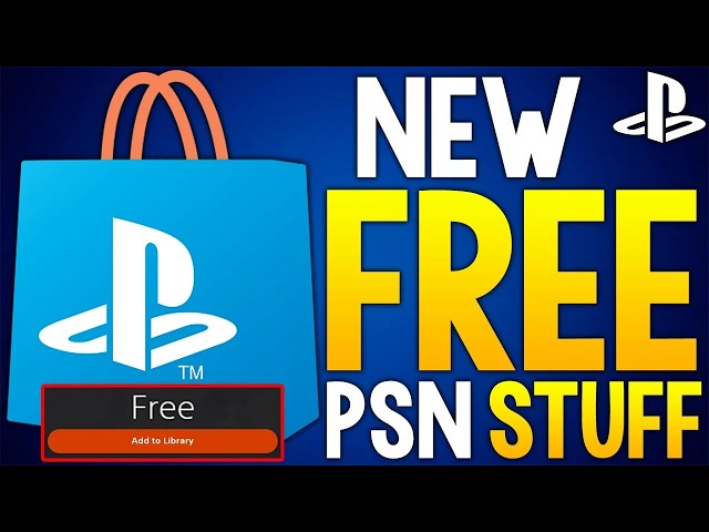 Get New FREE PSN Stuff Right NOW and NEW PlayStation Game UPDATES
