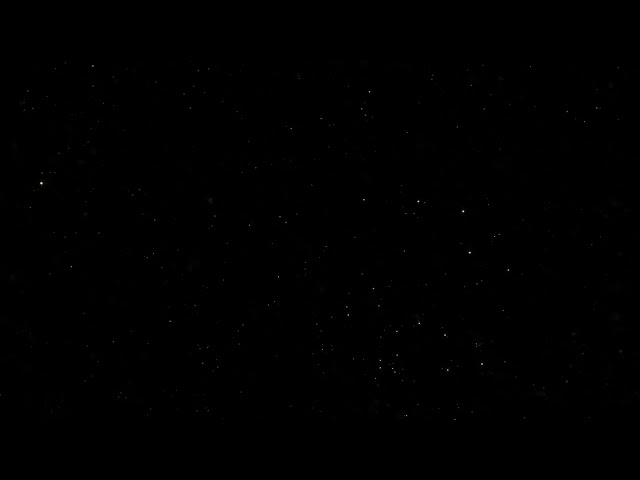 Dust Particles Effect Overlay Black Screen Background