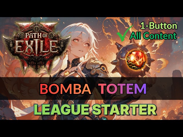 [PoE 2] My secret 1-Button League Starter that Destroy All Content | 0.5.5 Forbidden Rites