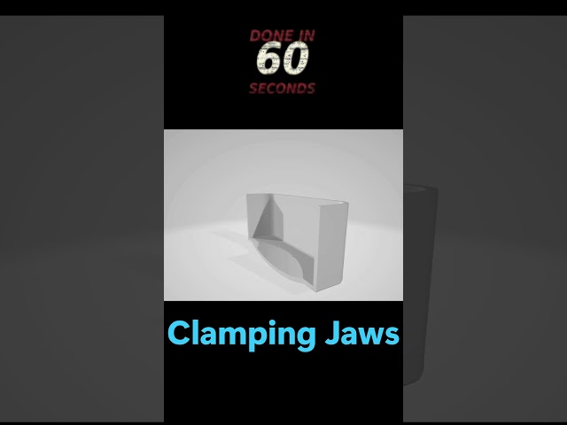 Clamping Jaws in 60 Seconds 👀 #Shorts