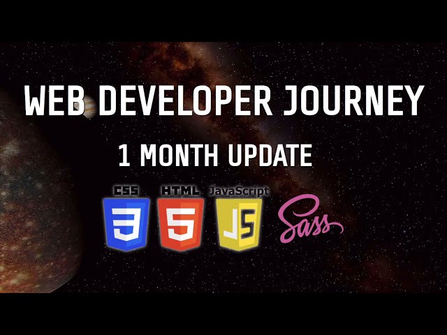 Starting Javascript (Web Developer Journey - 1 month Update)