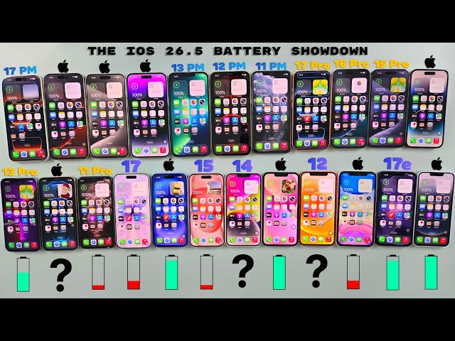 THE iOS 26.5 ULTIMATE BATTERY DRAIN TEST 🔥
