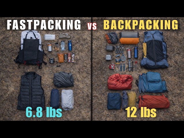 How My Gear Changes from 6.8 lbs to 12 lbs
