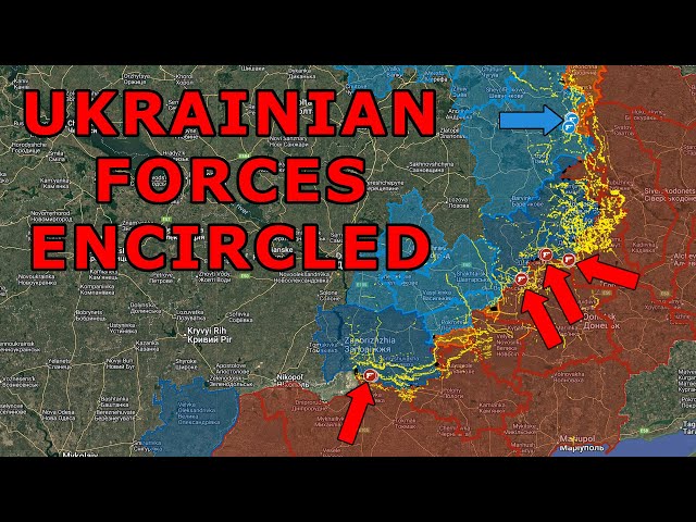 RUAF Encircle Ukrainian Forces Near Kostyantynivka
