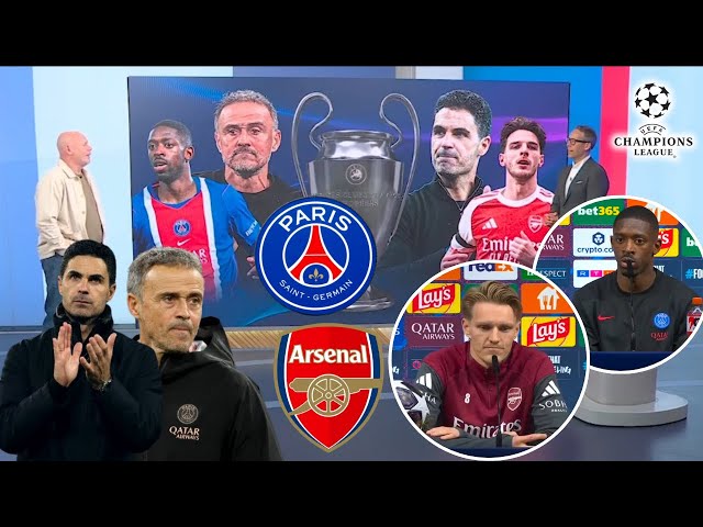READY TO MAKE HISTORY! 😱Bukayo Saka & Martin Ødegaard Fired Up for PSG vs Arsenal F.C. UCL Final! 🏆⚽