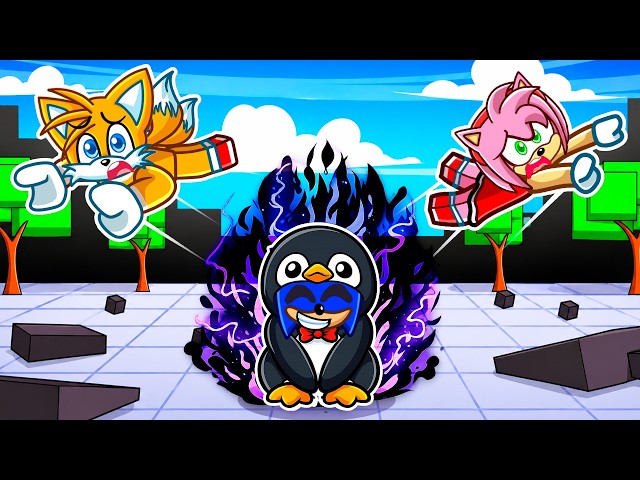 I Became GUGU GAGA PENGUIN in Strongest Battlegrounds!