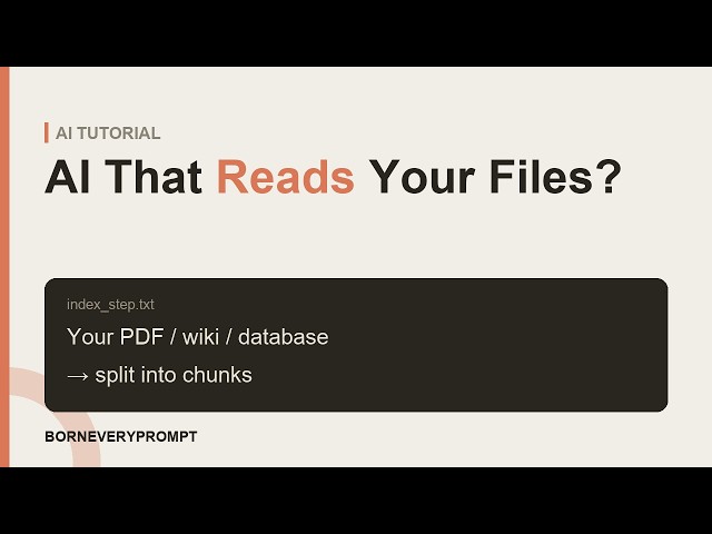 What Is RAG? How AI Reads Your Docs (Explained Simply)