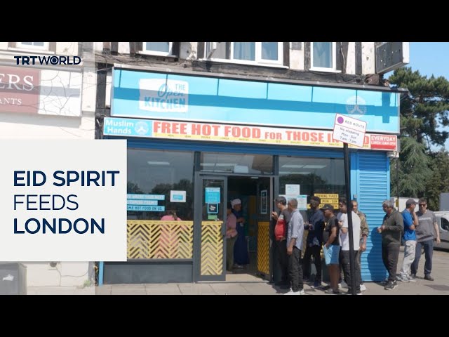 London kitchen puts Eid spirit into action with daily free meals