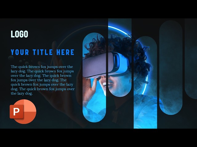 How to Create a Stunning PowerPoint Cover Slide Animation | Easy Tutorial