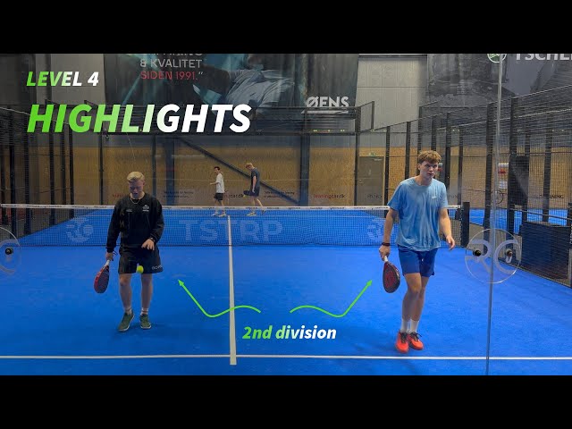 Tough match against skilled opponents | Level 4 Padel Highlights | Padel Dany