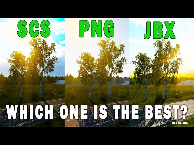 ETS2 Best Graphics Mods - JBX, PNG and SCS Graphics Mods Comparison - Which One is the Best?