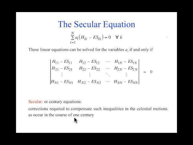 CompChem.03.01 Foundations of Molecular Orbital Theory: LCAO Wave Functions