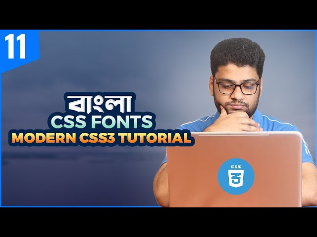 CSS Fonts | CSS3 Tutorial For Beginners | Part 11