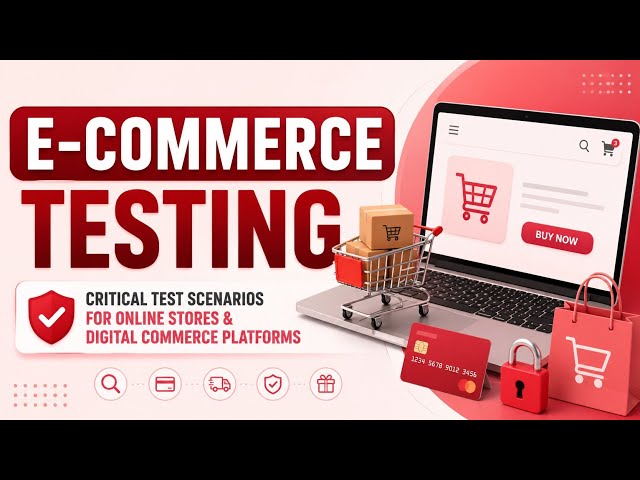 E-Commerce Testing | Critical Test Scenarios for Online Stores & Digital Commerce Platforms | Uplatz