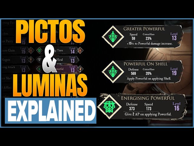 Understanding Pictos & Luminas In Clair Obscur Expedition 33