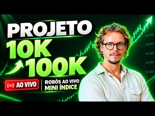 DAY TRADE Mini Indice -- De 10K a 100K com robos