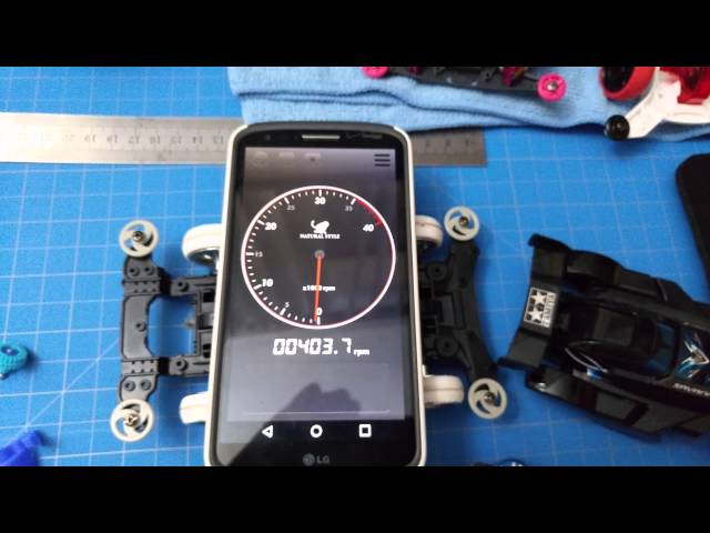 Fastest Mini 4wd Tamiya Motor RPM Tester