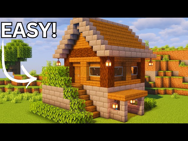 Minecraft | Beginner Starter Home | Full Tutorial