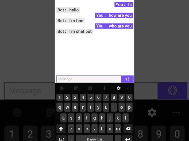 Chatbot with python | python tkinter #tkintertutorial