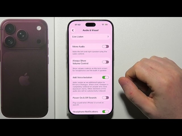 iPhone 18 Pro: How To Turn On/Off Voice Isolation