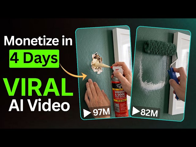 How to Create Viral AI Wall Repairing Videos for Free ( Complete Tutorial )