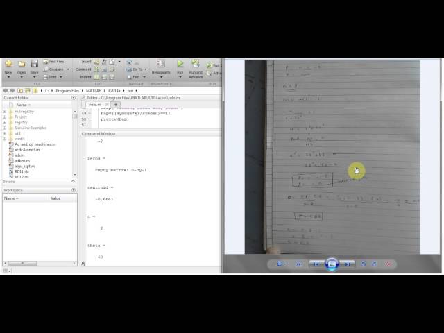 Matlab Course: Root locus step-by-step solution in MATLAB