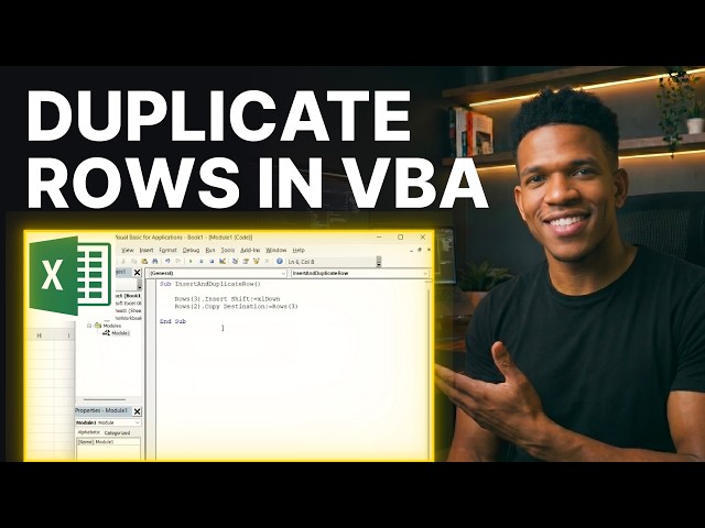 How to Insert and Duplicate Rows in an Excel VBA Range [2026] | Step-by-Step