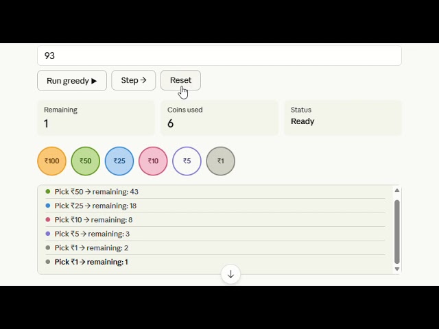 Understanding Greedy Algorithm in 1 Minute | Data Structure Algorithm